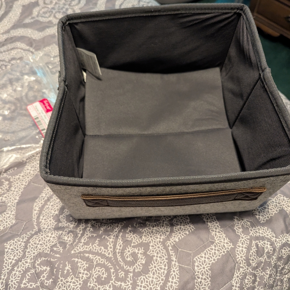 Thirty-One Whisper Gray Storage Bin
